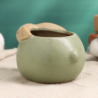 Горшок "Лаки Кролик" 11*9*8см