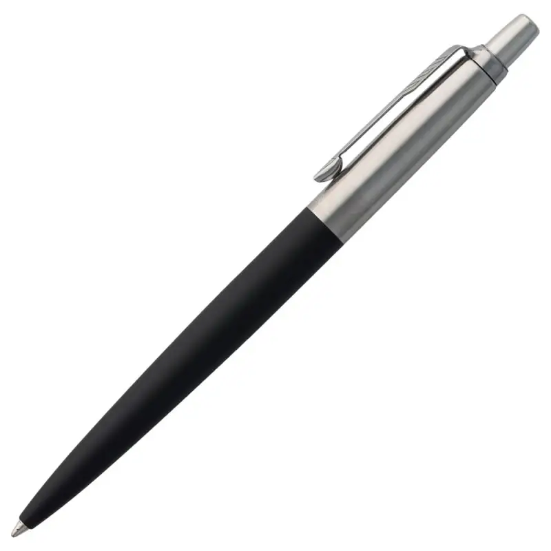 Ручка шариковая Parker Jotter Core K63, черный с серебристым Ручка шариковая Parker Jotter Core K63, черный с серебристым