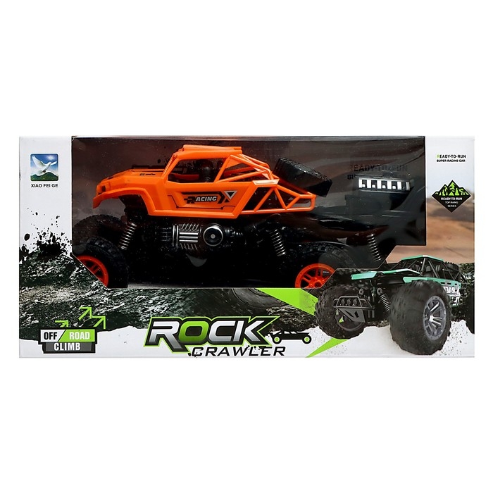 Джип &laquo;Горный гонщик&raquo;, радиоуправление, дым, 6 колёс, с аккумулятором