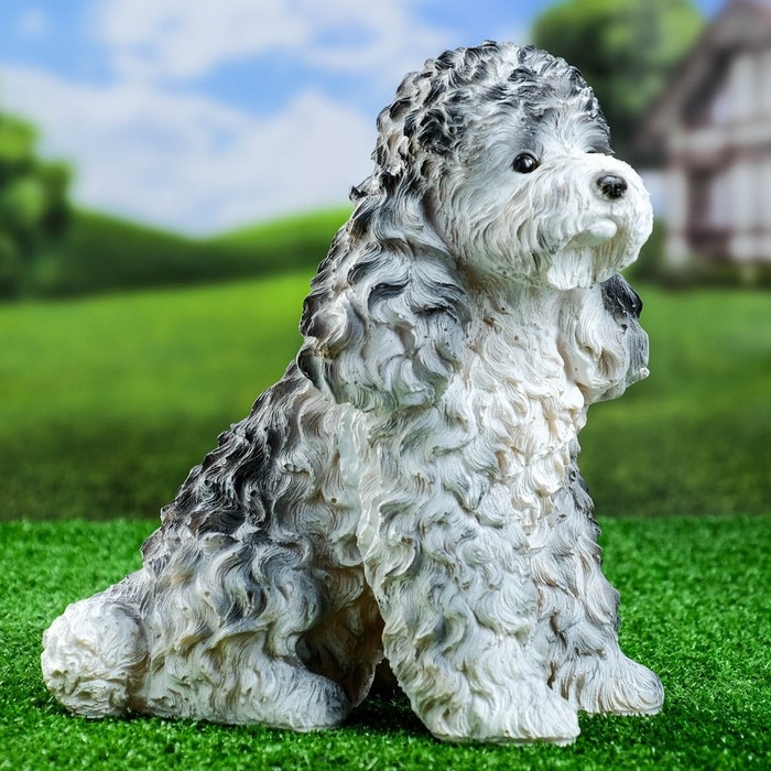 Садовая фигура Садовая фигура "Собака Пудель" 17х29х29см