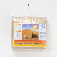 Одеяло Адамас &laquo;Верблюжья шерсть&raquo;, размер 140х205 &plusmn; 5 см, 300гр/м2, чехол п/э