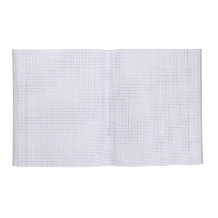 Тетрадь 96 листов в клетку Calligrata "Пионы", обложка мелованный картон, блок офсет, МИКС