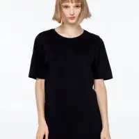 Футболка удлиненная Magnum черная, размер XXL