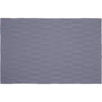 Плед Rombus, серый (стальной)