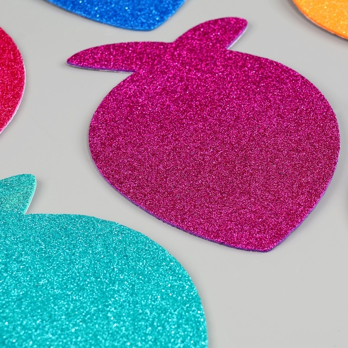 Набор наклеек из EVA "Рыбка", 6 шт, цвет МИКС