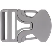 Застежка-пряжка односторонняя Triden, серый