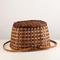 Корзина плетеная "Пикник", без крышки, 40х29х24/43 см Корзина плетеная "Пикник", без крышки, 40х29х24/43 см