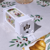 Светодиодная фигура «Белый фонарь с щелкунчиком» 5 × 12 × 5 см, пластик, батарейки AG13х3 (в комплекте), свечение тёплое белое Светодиодная фигура «Белый фонарь с щелкунчиком» 5 × 12 × 5 см, пластик, батарейки AG13х3 (в комплекте), свечение тёплое белое