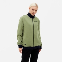 Толстовка на молнии President, размер M, цвет хаки Толстовка на молнии President, размер M, цвет хаки