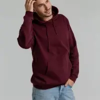 Толстовка с капюшоном Snake II бордовая, размер XL