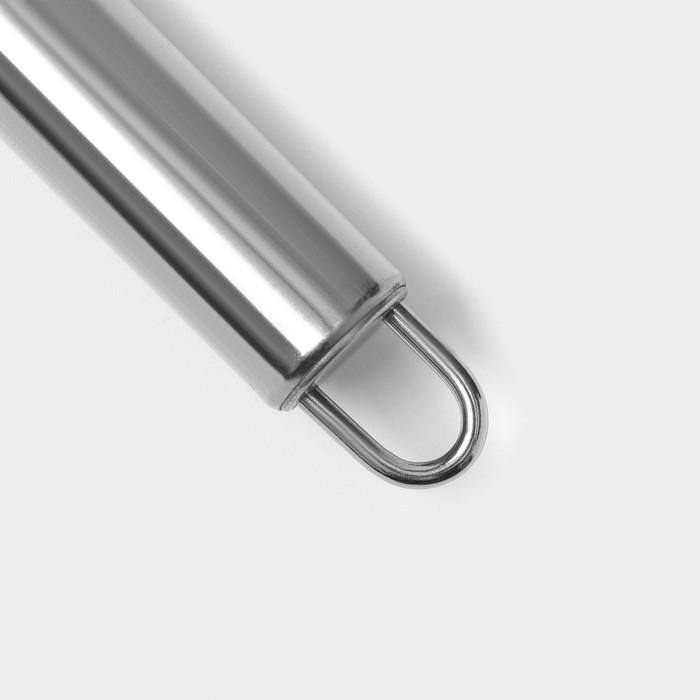 Форма для фрикаделек Доляна «Металлик», 23×6,5 см, цвет серебристый Форма для фрикаделек Доляна «Металлик», 23×6,5 см, цвет серебристый