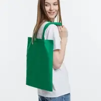 Холщовая сумка Neat 140, зеленая Холщовая сумка Neat 140, зеленая