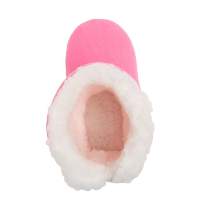 Тапочки детские, цвет розовый, размер 34