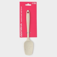 Лопатка Доляна &laquo;Конфетти&raquo;, 20&times;4,5 см, цвет белый