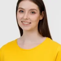 Футболка E190 женская желтая, размер XS