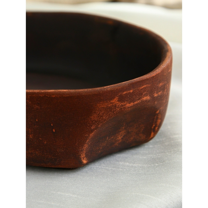 Сковорода «Холодец», 1.5 л, красная глина Сковорода «Холодец», 1.5 л, красная глина