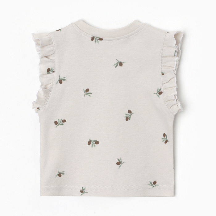 Майка Крошка Я Olives, р. 86-92, молочный