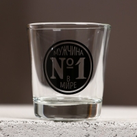 Подарочный набор косметики &laquo;Абсолютно лучший&raquo;, гель для душа 100 мл и стопка, HARD LINE