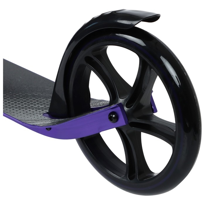 Самокат городской GRAFFITI, складной, колёса PU 200, 86A, ABEC 9, подножка, цвет фиолетовый Самокат городской GRAFFITI, складной, колёса PU 200, 86A, ABEC 9, подножка, цвет фиолетовый
