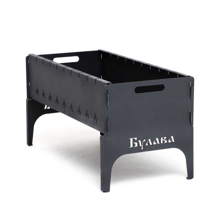 Мангал разборный Мангал разборный "Булава" макси, с сумкой, толщина металла 2 мм, 60 х 30 х 32 см