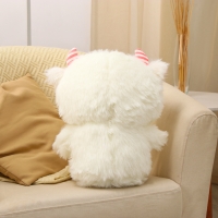 Мягкая игрушка &laquo;Монстрик&raquo;, с рожками, 40 см, цвет белый