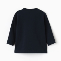 Лонгслив детский, цвет т.синий, рост 74 Лонгслив детский, цвет т.синий, рост 74