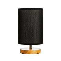 Лампа настольная 16494/1BK E27 40Вт черный 13,5х13,5х28 см RISALUX