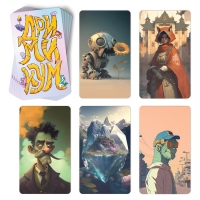 Настольная игра на ассоциации и воображение &laquo;Дримикум. Нейросеть&raquo;, 105 карт, 10+