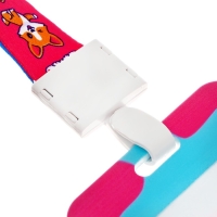 Бейдж вертикальный "Корги", внешний размер - 11 х 7 см., внутренний размер - 8,2 х 5,2 см, лента 42 см