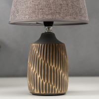 Лампа настольная 16243/1GR-WT E14 40Вт серый 20х20х32 см Лампа настольная 16243/1GR-WT E14 40Вт серый 20х20х32 см