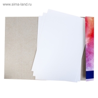 Папка для акварели А3, 10 листов "Девушка", блок 180 г/м2, рисовальная Папка для акварели А3, 10 листов "Девушка", блок 180 г/м2, рисовальная