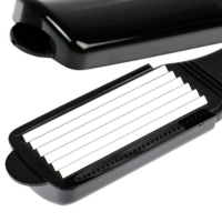 Щипцы-гофре HOMESTAR HS-8005, 30 Вт, алюминиевое покрытие, 33х80 мм, 220&deg;С, черные