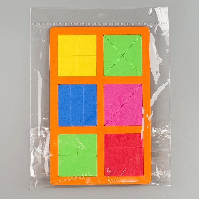 Набор фигурок из EVA Набор фигурок из EVA "Геометрия" МИКС