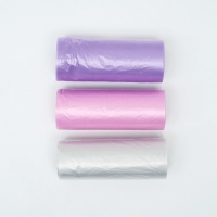 Пакеты для уборки за собаками однотонные (3 рулона по 15 пакетов 29х21 см), микс цветов №2 Пакеты для уборки за собаками однотонные (3 рулона по 15 пакетов 29х21 см), микс цветов №2