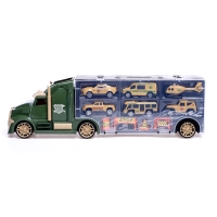 Грузовик «Перевозчик», в комплекте 6 машин и дорожные знаки Грузовик «Перевозчик», в комплекте 6 машин и дорожные знаки