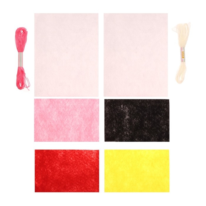 Магнит своими руками на новый год &laquo;Зайка с подарками&raquo;, новогодний набор для творчества