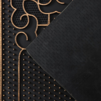 Коврик придверный резиновый Доляна Welcome, 40&times;70 см, цвет МИКС