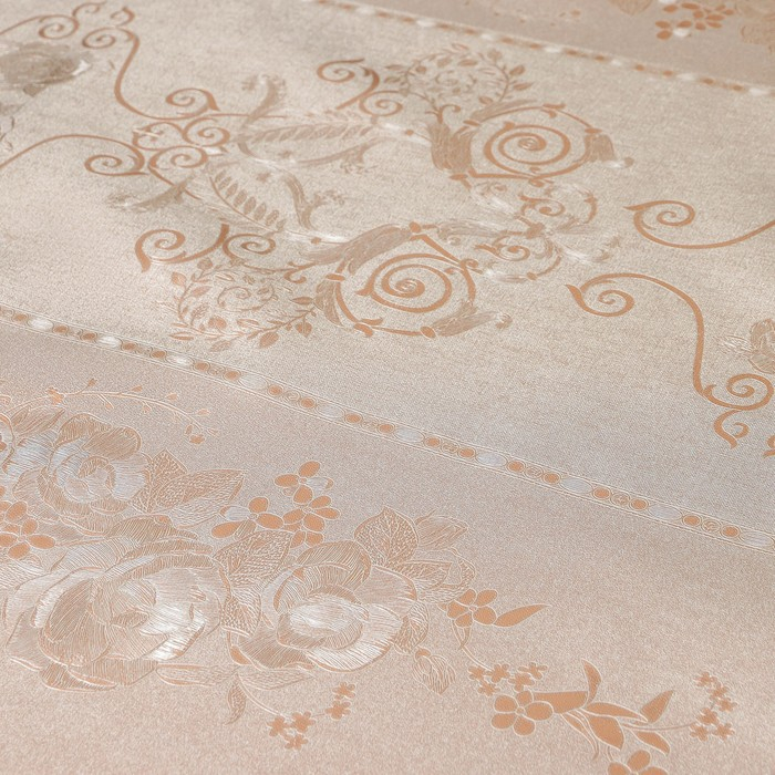 Клеёнка на стол, ширина 137 см, рулон 20 метров, толщина 0,25 мм, цвет золотой Клеёнка на стол, ширина 137 см, рулон 20 метров, толщина 0,25 мм, цвет золотой