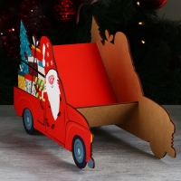 Органайзер для хранения бутылок &laquo;Дед мороз в машине&raquo;