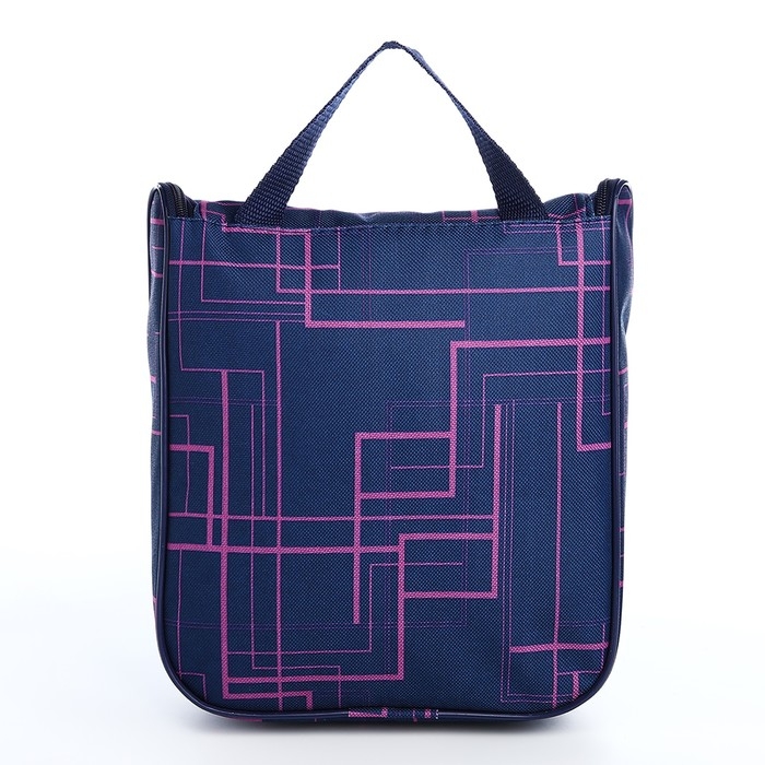 Косметичка на молнии, цвет синий Косметичка на молнии, цвет синий