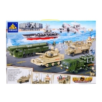 Конструктор Армия &laquo;Бронеавтомобиль&raquo;, 416 деталей