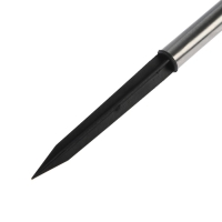 Садовый светильник на солнечной батарее &laquo;Стеклянный шар&raquo;, 6 &times; 36.5 &times; 6 см, 1 LED, свечение белое