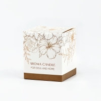 Свеча ароматическая в стекле &laquo;Лавандовая нежность&raquo;, 6,8 х 8 см.