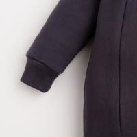 Комбинезон Крошка Я "NY", рост 86-92 см, цвет серый