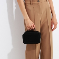 Сумка кросс-боди на молнии, цвет чёрный