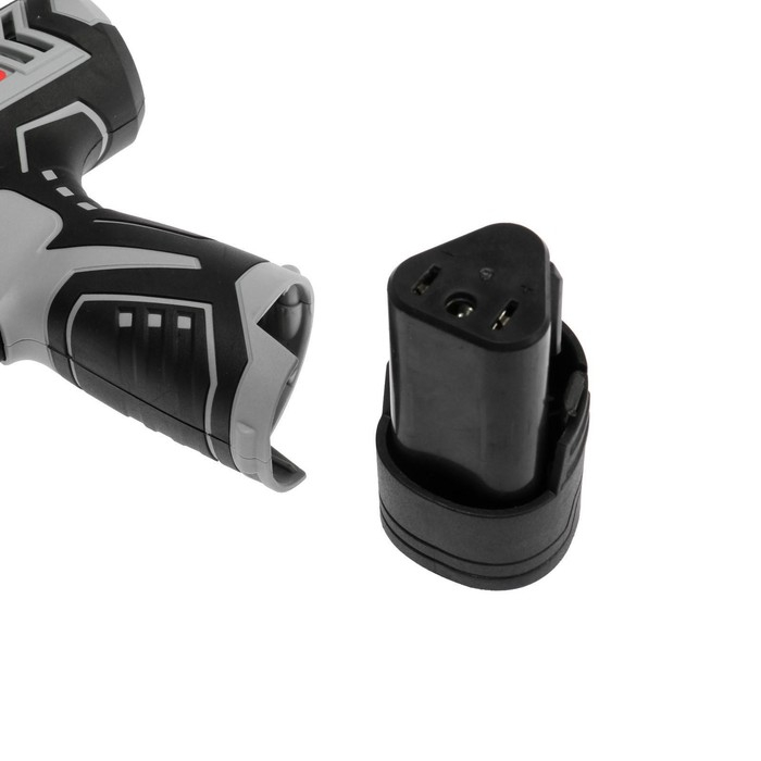 Дрель-шуруповерт Дрель-шуруповерт "Ресанта" ДА-12-2Л, 12 В, 2 Ач, Li-Ion, 40 Нм, 400/1400 об/мин