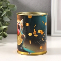 Копилка-банка металл "Поглотитель монет"