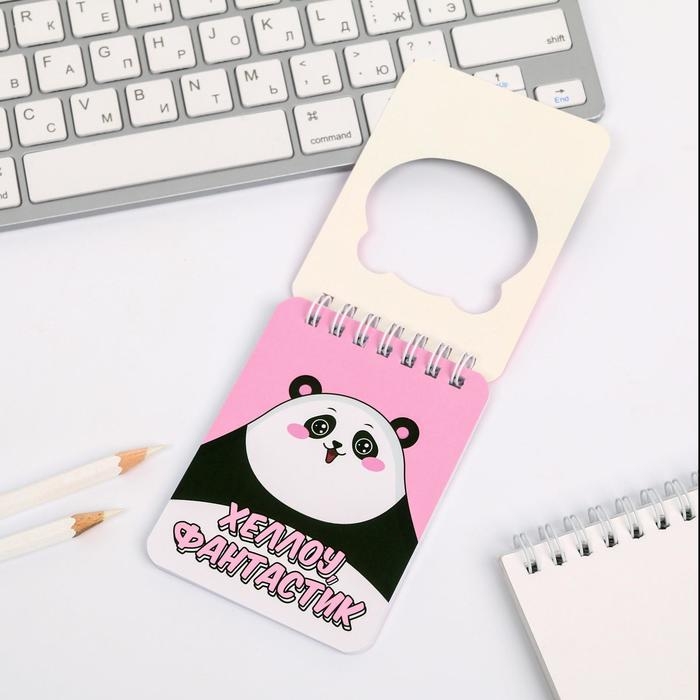 Подарочный набор блокнот и ручка &laquo;Пандастик&raquo;