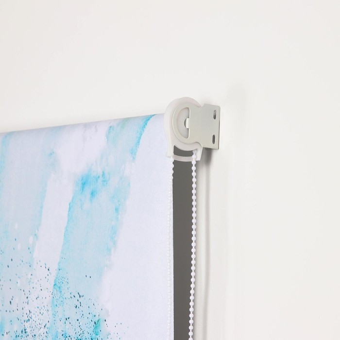 Штора рулонная &laquo;Каменная&raquo;, 90&times;200 см (с учётом креплений 3,5 см), блэкаут