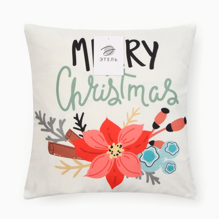 Новый год. Чехол на подушку Этель Новый год. Чехол на подушку Этель "Рождество" 40х40см,100% п/э